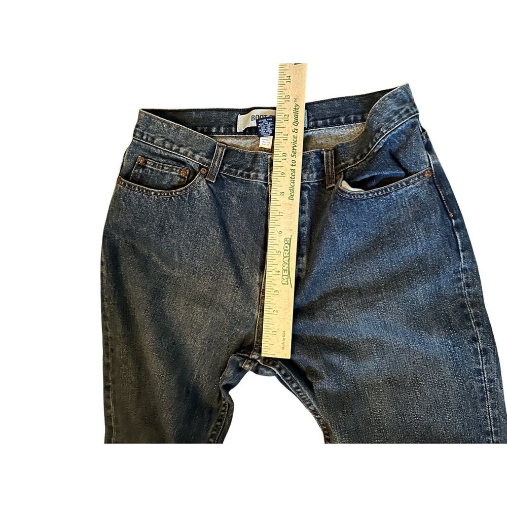 Gap Women's Bootcut Jeans 10A 100% Cotton Vintage 2002 Ankle Length Blue Denim - Picture 12 of 13